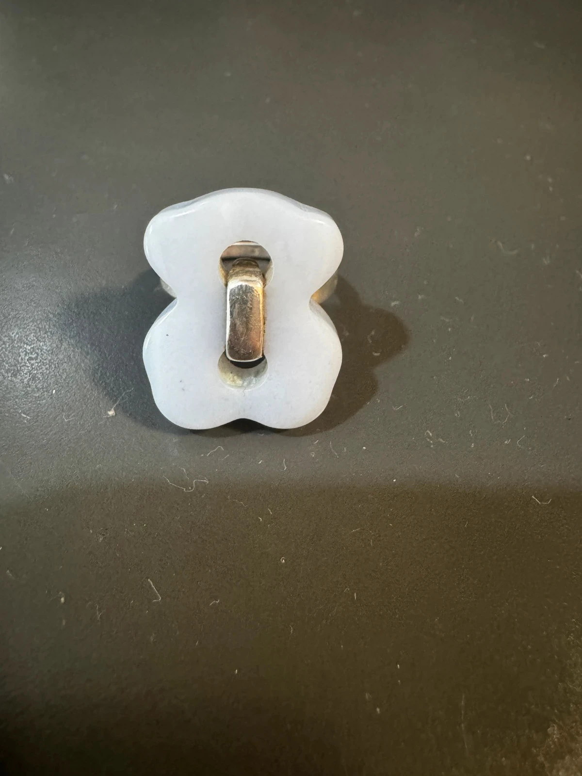 Anillo TOUS Plata de Ley y Calcedonia (Oso Mesh) – photo 2